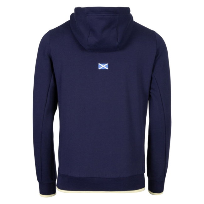 2026-2027 Scotland Rugby Travel Hoodie (Navy/Sand)