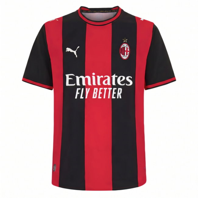 2026-2027 AC Milan Authentic Home Shirt (Gila 34)