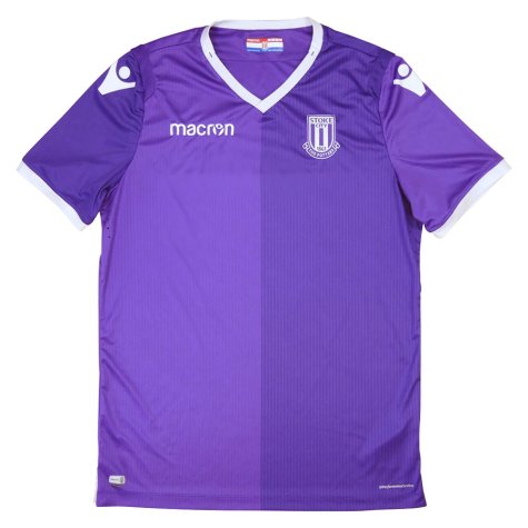 Stoke City 2018-19 Away Shirt (Kids) ((Excellent) XLB) (Your Name)