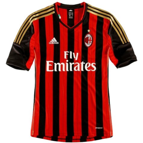 AC Milan 2013-14 Home Shirt (XSB) Honda #10 (Mint)