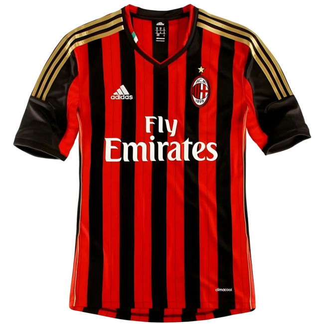 AC Milan 2013-14 Home Shirt (SB) Honda #10 (Mint)