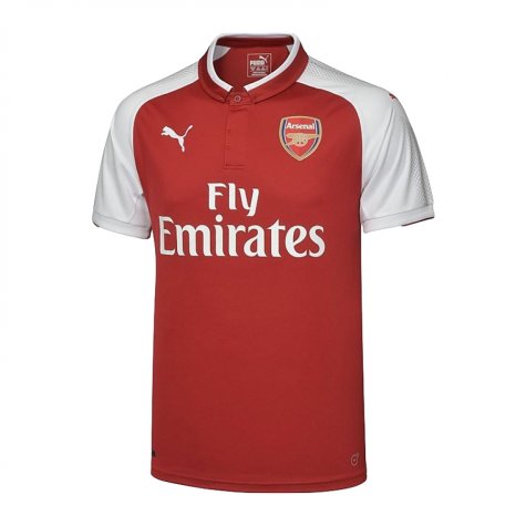 Arsenal 2017-18 Home Shirt ((Excellent) M) (Your Name)