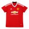 Manchester United 2015-16 Home Shirt ((Good) S) (Mata 8)