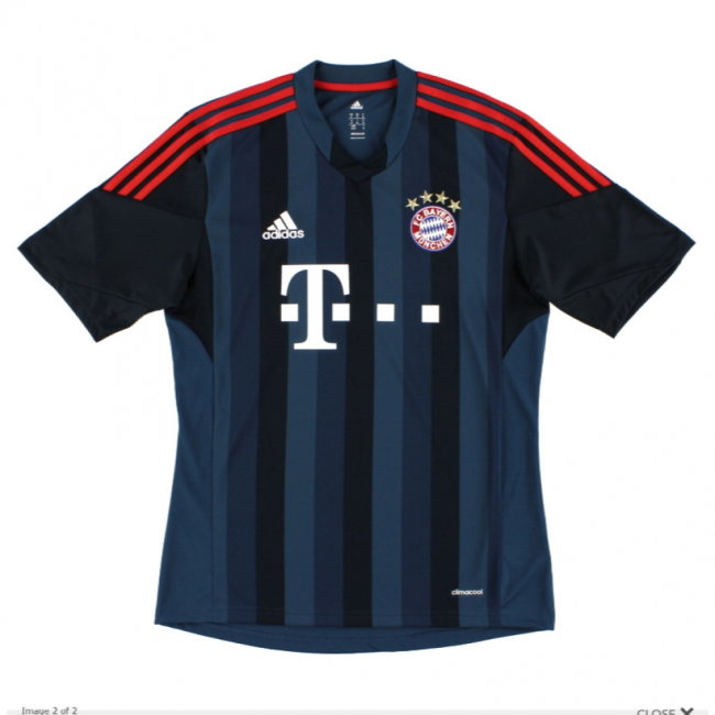 Bayern Munich 2013-14 Third Shirt ((Excellent) S) (Pizarro 14)