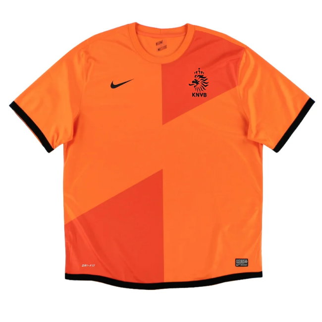 Holland 2012-13 Home Shirt (M) (Very Good) (Van Basten 9)