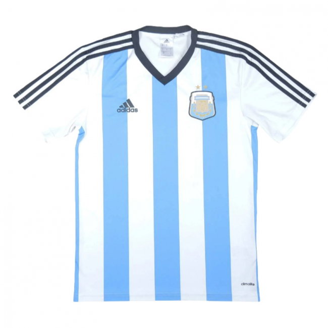 Argentina 2013-15 Basic Home Shirt (Very Good) (Tevez 18)