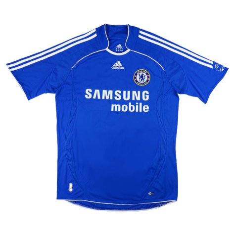 Chelsea 2006-08 Home Shirt ((Mint) L) (Kalou 21)