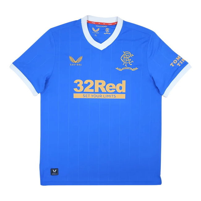 Rangers 2021-22 Home Shirt (4XL) (Mint) (ITTEN 11)