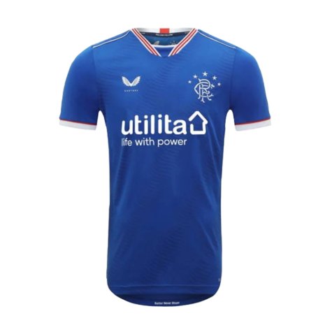 Rangers 2020-21 Home Shirt (XL) (LAUDRUP 11) (Mint)