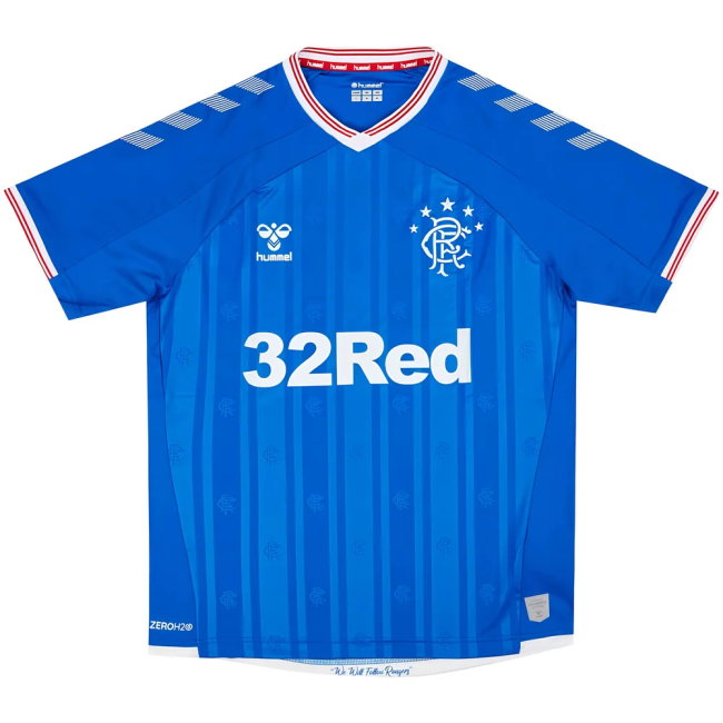Rangers 2019-20 Home Shirt (3XL) (Very Good) (GATTUSO 18)