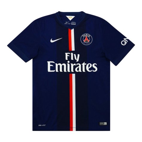 PSG 2014-15 Home Shirt (XL) David Luiz #32 (Good)