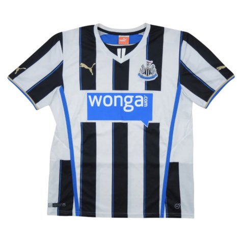 Newcastle United 2013-14 Home Shirt ((Excellent) XXL) (Cisse 9)