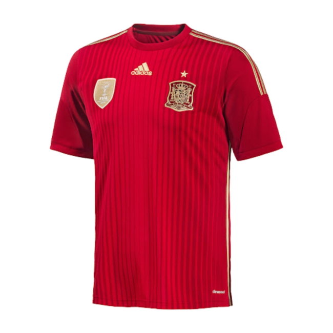 Spain 2014-15 Home Shirt (XS) (Excellent) (Xavi 8)