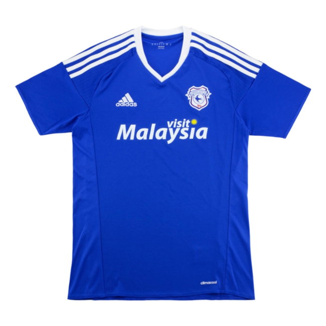 Cardiff 2016-17 Home Shirt (Excellent) (Whittingham 7)