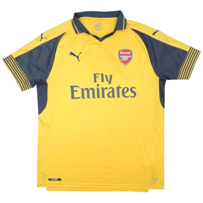 Arsenal 2016-17 Away Shirt (S) (Very Good) (Mertesacker 4)