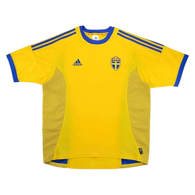 Sweden 2002-03 Home Shirt ((Very Good) S) (Your Name)