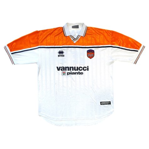 AC Pistoiese 1998-99 Match Worn Away Shirt (Bizzarri #10) ((Very Good) XXL)