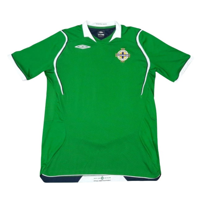Northern Ireland 2008-09 Home Shirt (Excellent) (Giliespie 7)