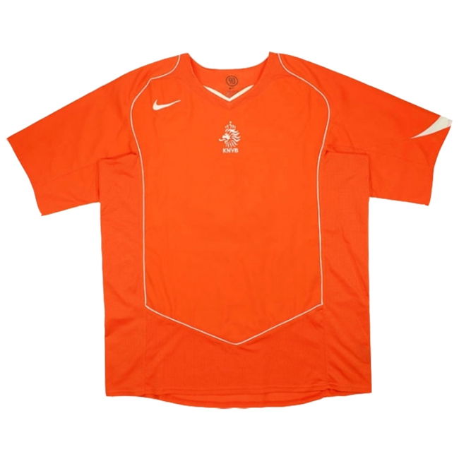 Holland 2004-05 Home Shirt ((Very Good) XXL) (Your Name)