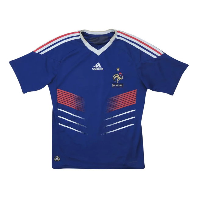France 2010-11 Home Shirt (Excellent) (TREZEGUET 10)