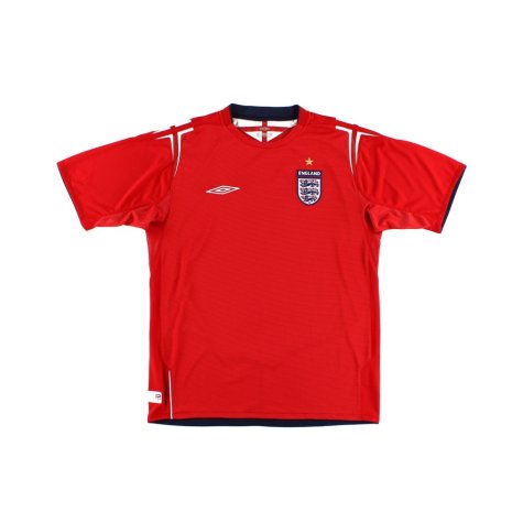 England 2004-06 Away Shirt (Excellent) (GERRARD 4)