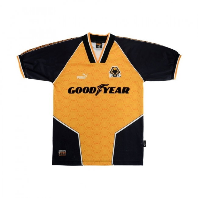 Wolves 1996-98 Home Shirt (Excellent) (Keane 10)