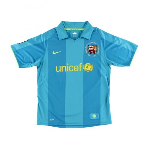 Barcelona 2007-08 Away Shirt (M) Messi #19 (Very Good)