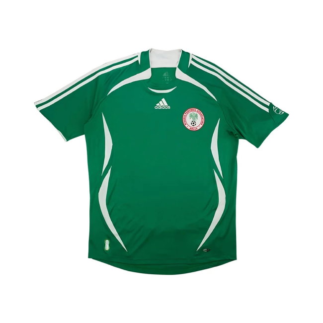 Nigeria 2006-08 Home Shirt (Very Good) (Utaka 7)