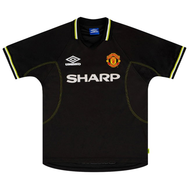 Manchester United 1998-99 Third Shirt (XL) (Excellent) (Beckham 7)