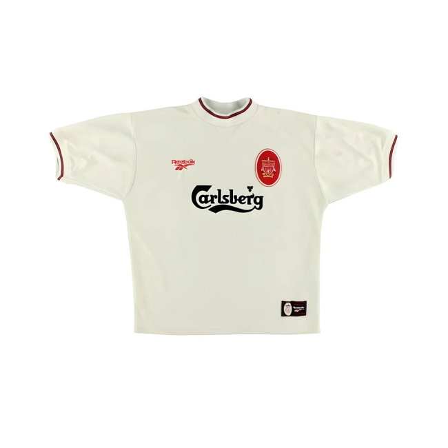 Liverpool 1996-97 Away Shirt (XL) (Excellent) (GERRARD 8)