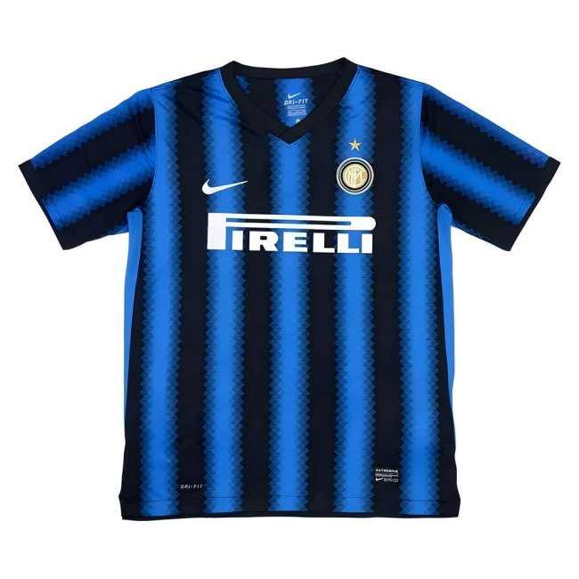 Inter Milan 2010-11 Home Shirt (S) (Excellent) (Stankovic 5)