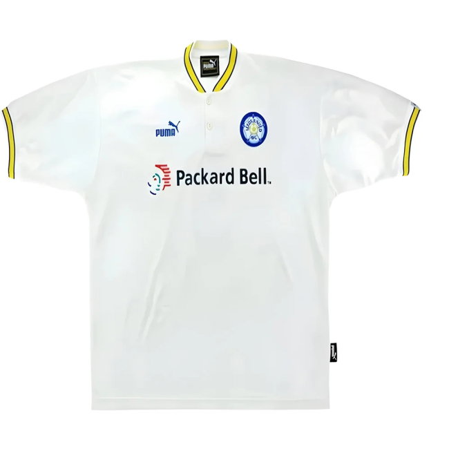Leeds United 1996-99 Home Shirt (M) (Excellent) (Savage 14)