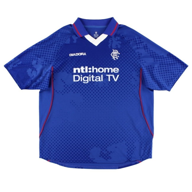 Rangers 2002-2003 Home Shirt (XXL) (Excellent) (Arteta 23)