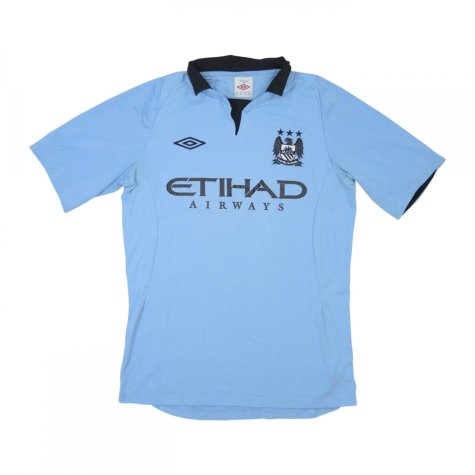 Manchester City 2012-13 Home Shirt (LB) Tevez #32 (Mint)