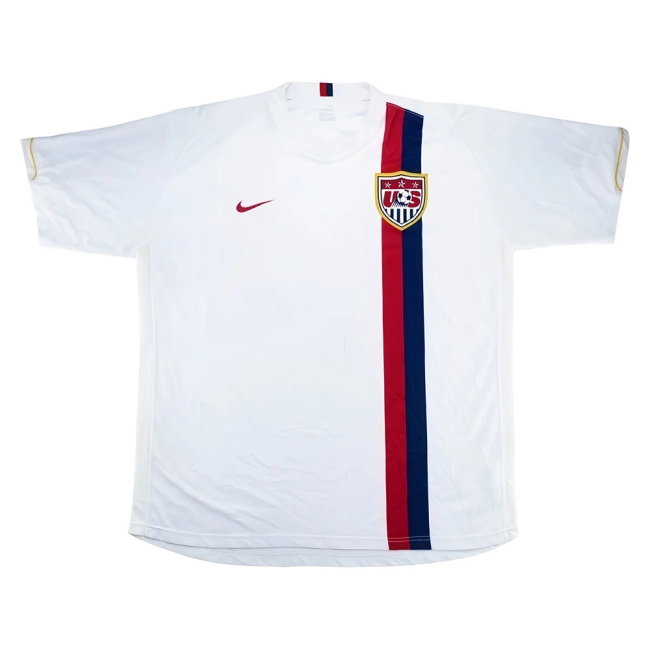 USA 2006-07 Home Shirt (S) (Good) (Beasley 17)