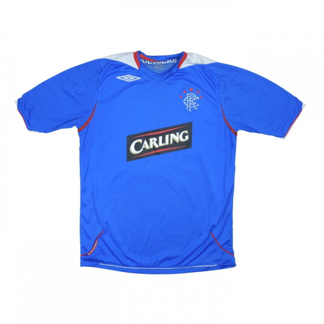 Rangers 2006-07 Home Shirt (Good) (LAUDRUP 11)