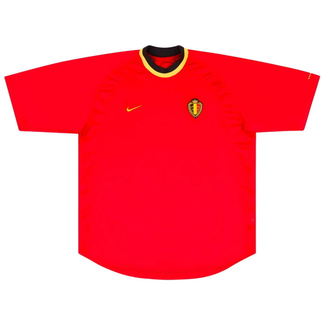 Belgium 2000-02 Home (Excellent) (Staelens 4)