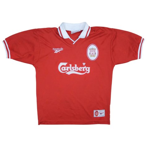 Liverpool 1996-98 Home Shirt (XL) Riedle #13 (Excellent)