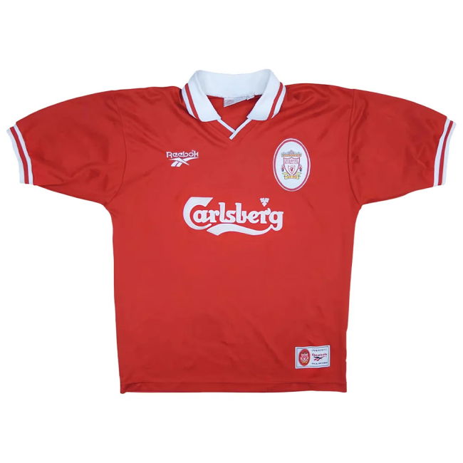 Liverpool 1996-98 Home Shirt (XL) Riedle #13 (Excellent)