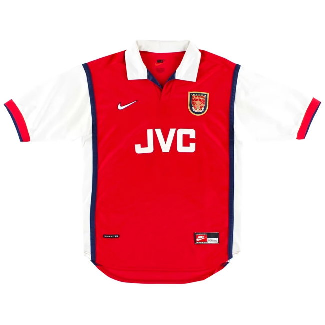 Arsenal 1998-99 Home Shirt (S) (Very Good) (Anelka 9)