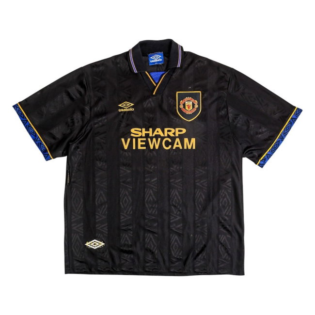 Manchester United 1993-95 Away Shirt (S) (Excellent) (G Neville 27)