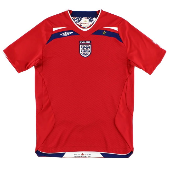 England 2008-10 Away Shirt (Very Good) (Hurst 10)
