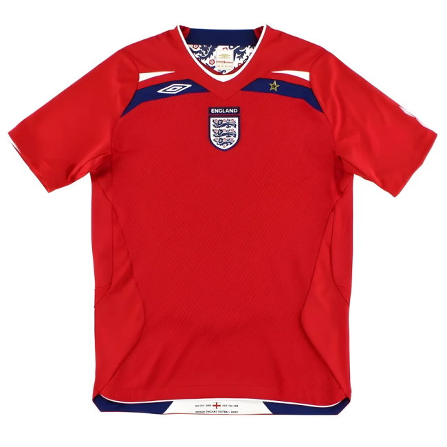 England 2008-10 Away Shirt (Very Good) (Hurst 10)
