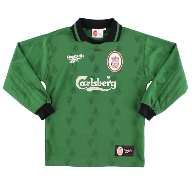 Liverpool 1996-97 GK Shirt (S) (Excellent) (James 1)