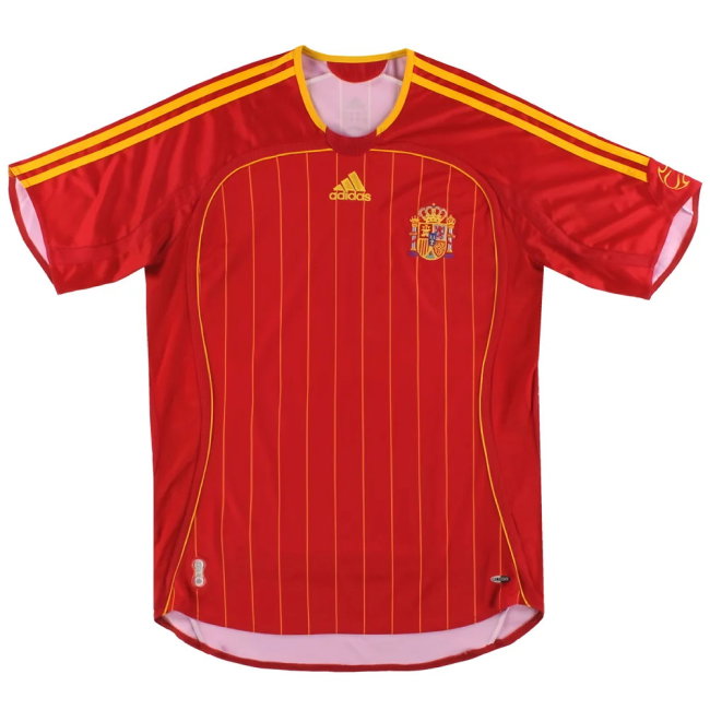 Spain 2006-08 Home Shirt (S) (Excellent) (Xavi 8)