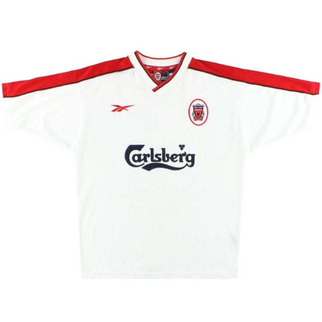 Liverpool 1998-99 Away Shirt (Excellent) (GERRARD 8)
