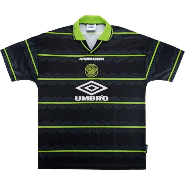 Celtic 1998-1999 Away Shirt (XL) (Excellent) (Riseth 30)