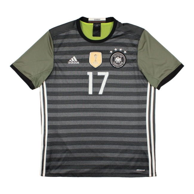 Germany 2016-2017 Away Shirt (Boateng #17) ((Excellent) L)