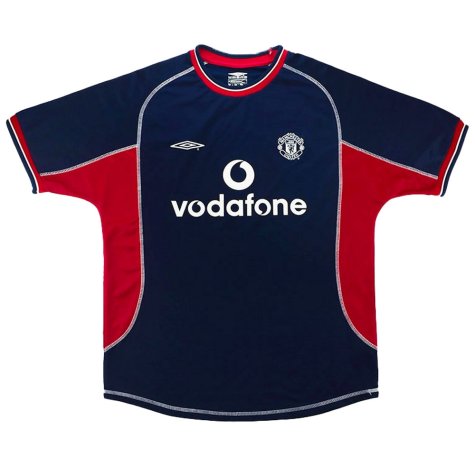 Manchester United 2000-01 Third Shirt (L) Butt #8 (Excellent