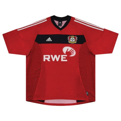 Bayer Leverkusen 2002-04 Home Shirt (XL) (Franca #11) (Very Good)